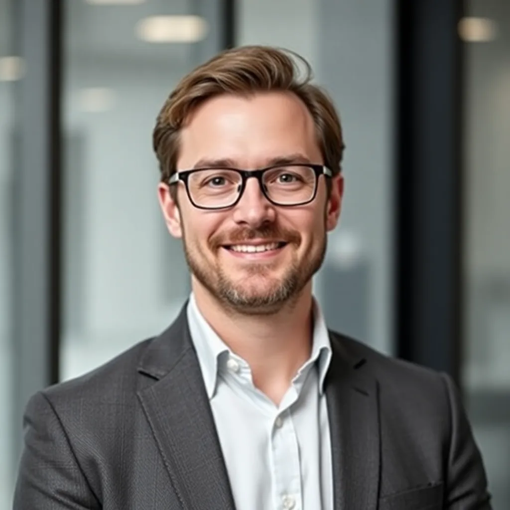Portret van een CEO van een middelgroot Belgisch technologiebedrijf