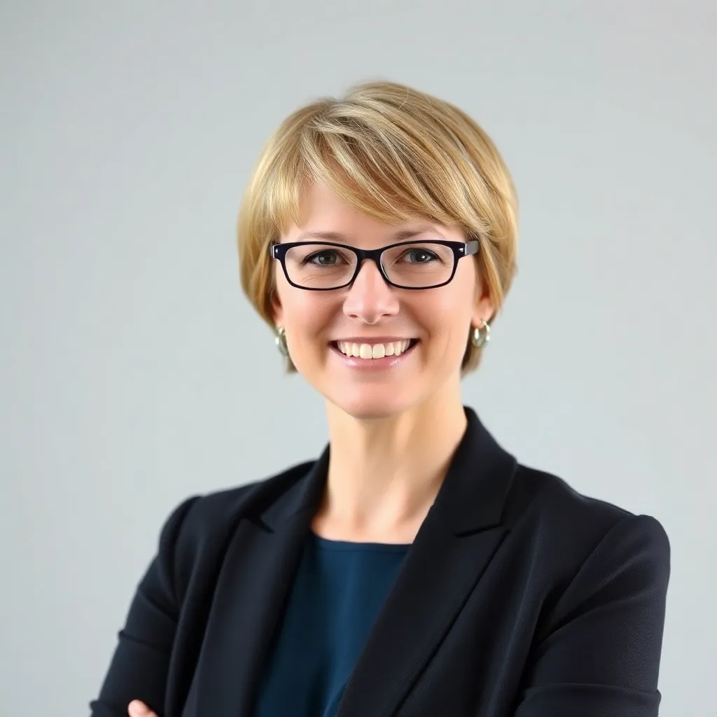 Portret van een vrouwelijke operationele excellentie expert met achtergrond in lean manufacturing